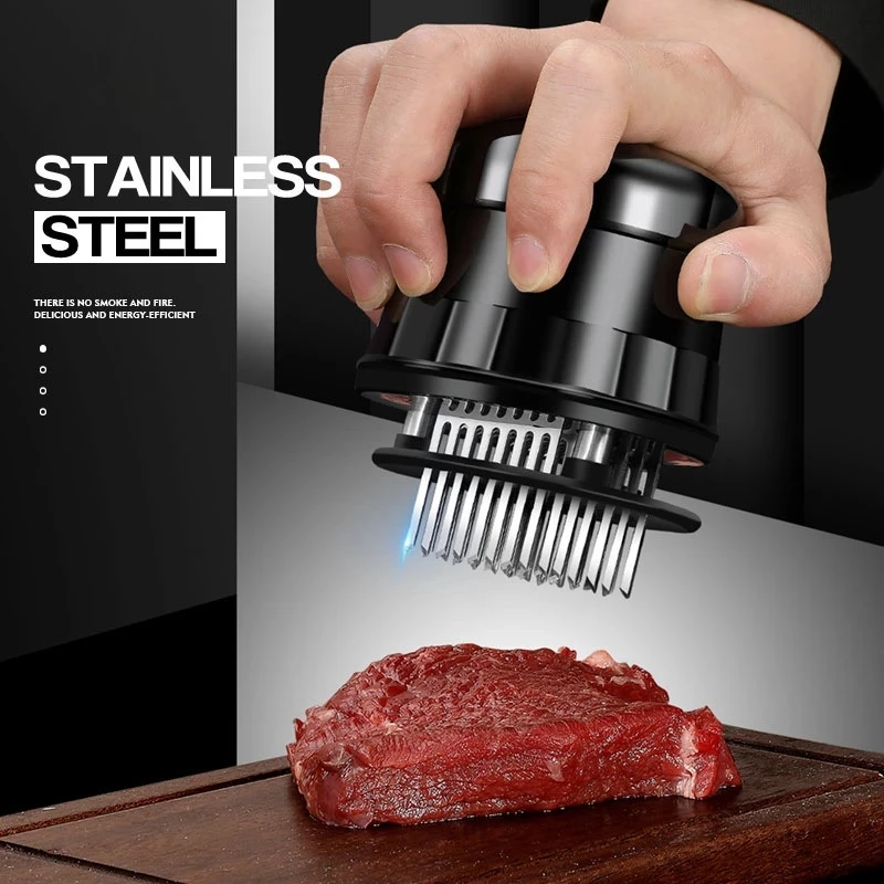 56 Blades Needle Meat Tenderizer Stainless Steel Knife Beef Steak Chicken Chop Chicken Wings Pickled Kitchen Cooking Accessories