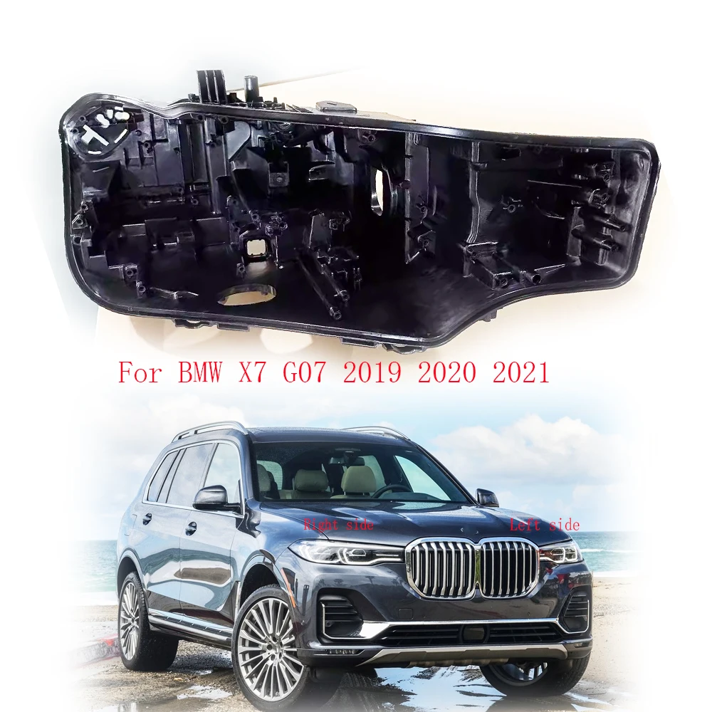

Fit For BMW X7 G07 2019 2020 2021 Headlamp House Car Rear Base Front Headlight Back Housing