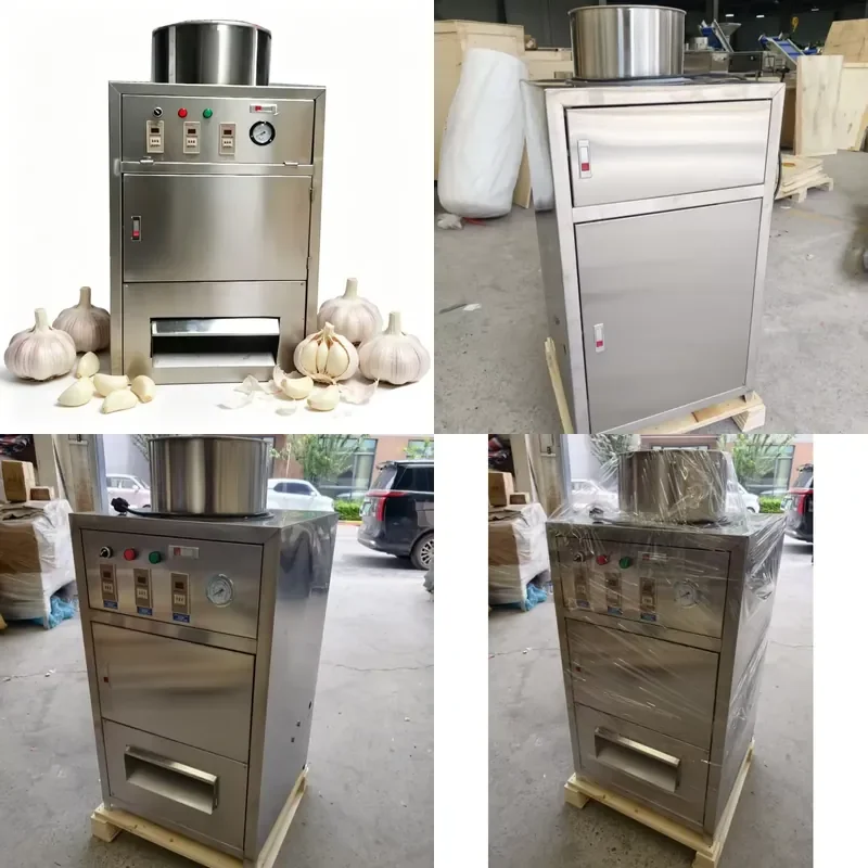 Automatic Dry Garlic Peeling Machine Factory Direct Sales Processing Machinery for Efficient Garlic Skin Removal