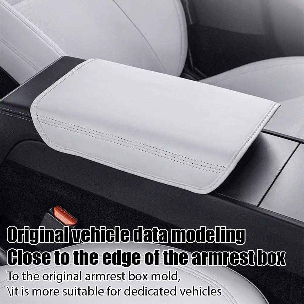 Für Tesla Model YL 6-Sitzer Y Juniper Armlehnenbox Schutzabdeckung Mittelkonsole Kratzschutz 2026 Auto-Innenausstattung Zubehör – Detail 16