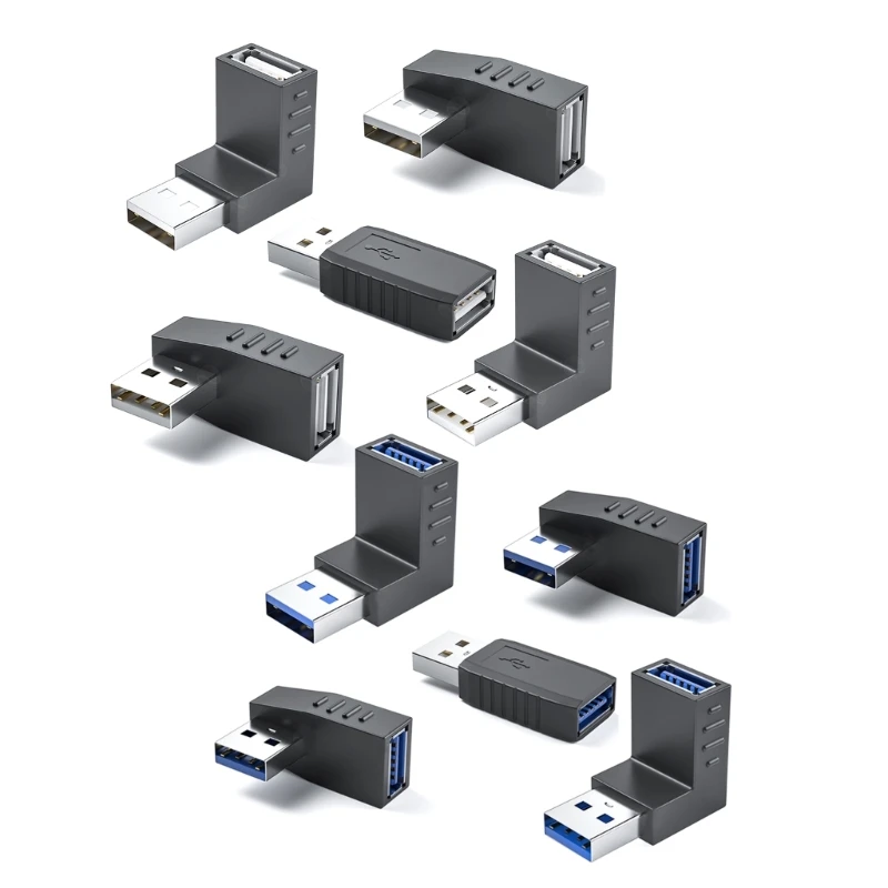 H37E USB USB 2.0 Male to USB USB 2.0 Female Adapter OTG USB to USB Adapter USB Connector 10gbps Data Cable Extension