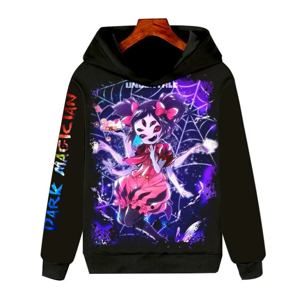 Autumn Game 3D Print ink Sans Hoodies Men Women Casual Streetwear Sweatshirts Long Sleeve Pullovers Tracksuit Adult Clothing