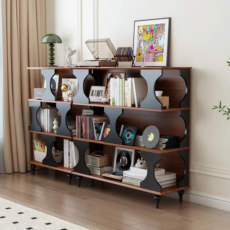 Living room bookcase, display cabinet, shelf, storage cabinet floor-to-ceiling