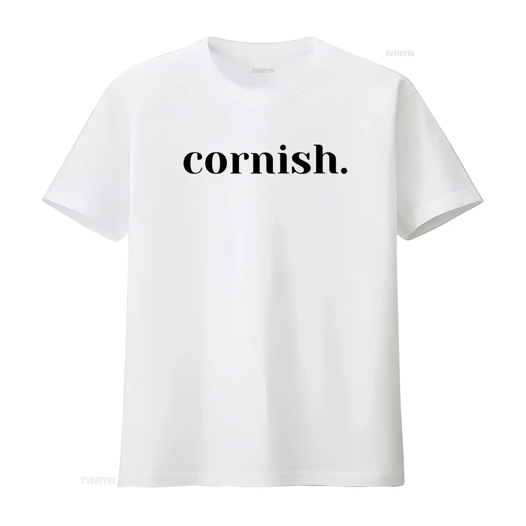 Cornwall Branded T Shirt Cornish Pride Clothing vintage Washed designer clothes Breathable Stretched homme graphic Comfortable