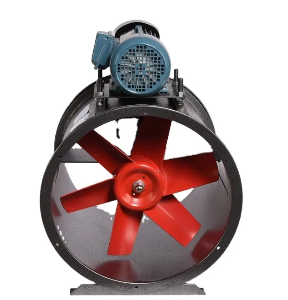 380V AC Aluminum Blade Axial Flow Ventilation Exhaust Fans Explosion-proof and High-temperature Resista for Restaurant Industry