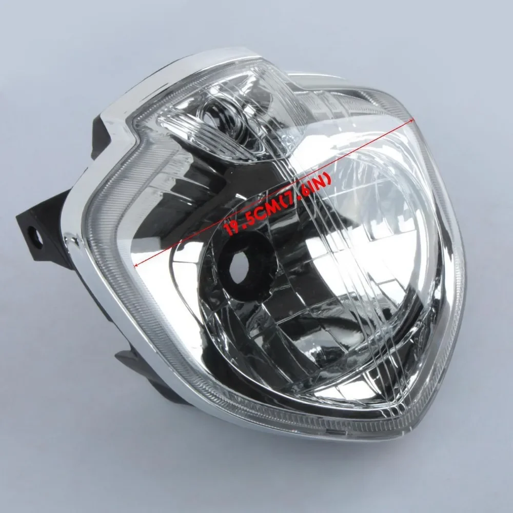 Motorcycle Front Light Headlight Head Lamp Headlamp Assembly Housing Kit For Yamaha FZ6 FZ6N FZ-6N FAZER 2007 2008 2009 2010