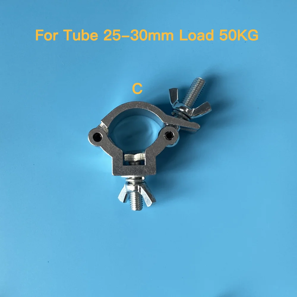Mini Licht Klem O Haak Buis Houder Podium Aluminium Truss Klemmen Voor Disco Led Par Licht Spotlights Dj Verlichting Tribune Tent