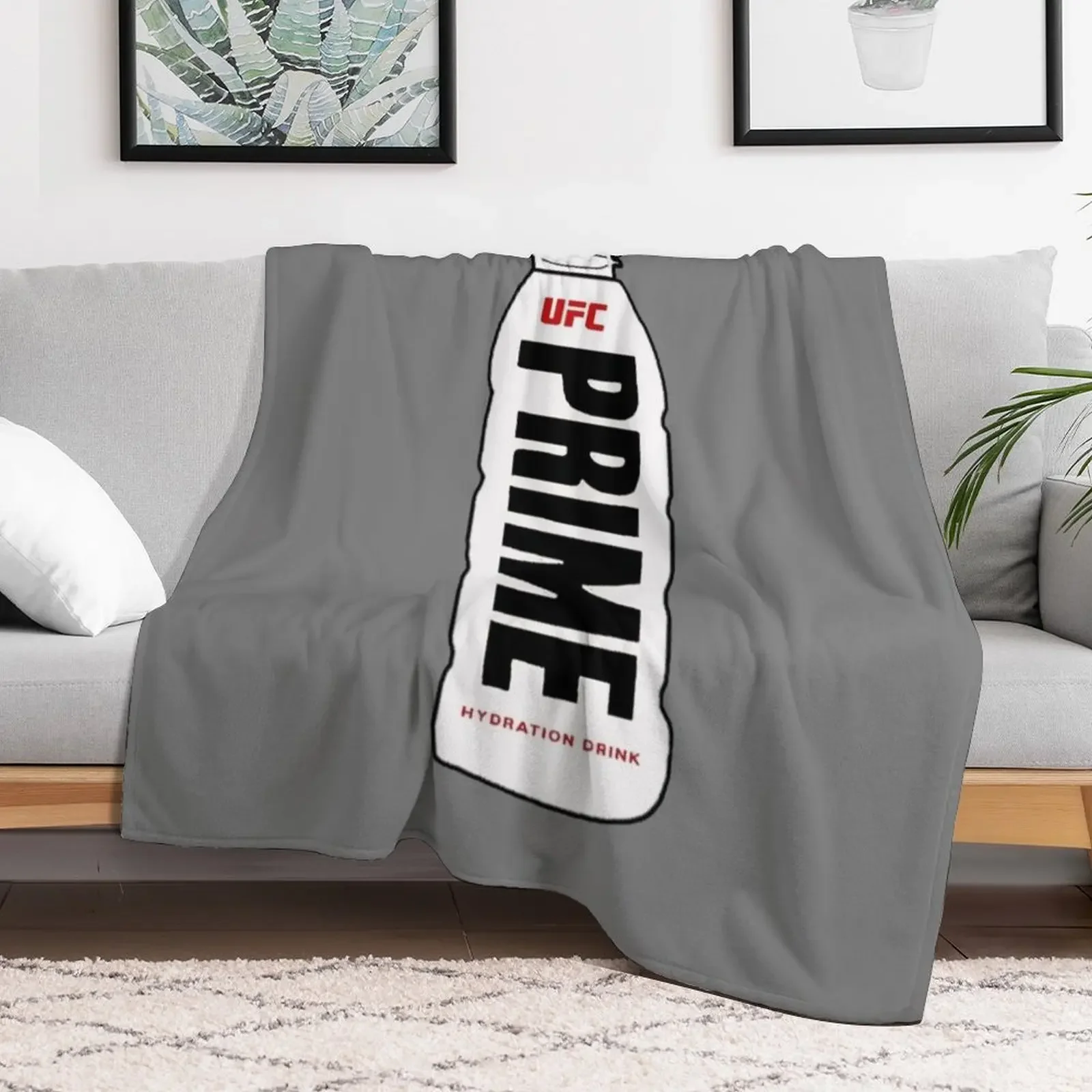 PRIME HYDRATION MMA BOTTLE Throw Blanket Ultra Plush Cozy Blanket for Napping Sleeping