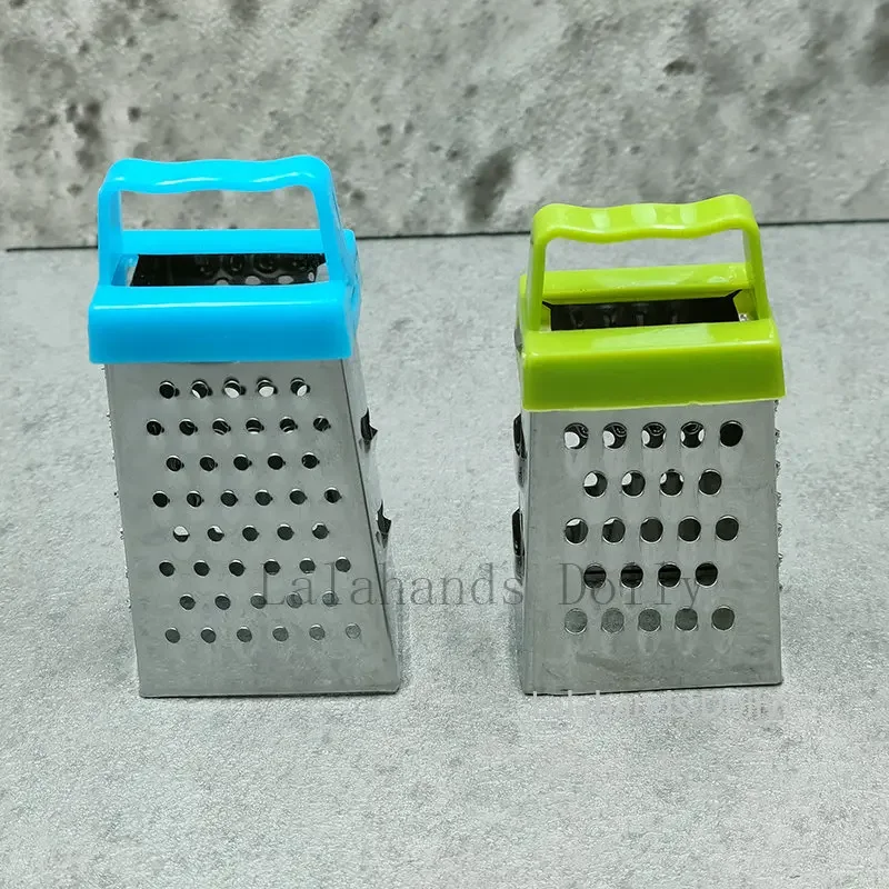 Casa delle bambole Mini lega strofinare macchina di seta pulizia della cucina Set di tre pezzi per accessori per mobili da cucina casa delle bambole