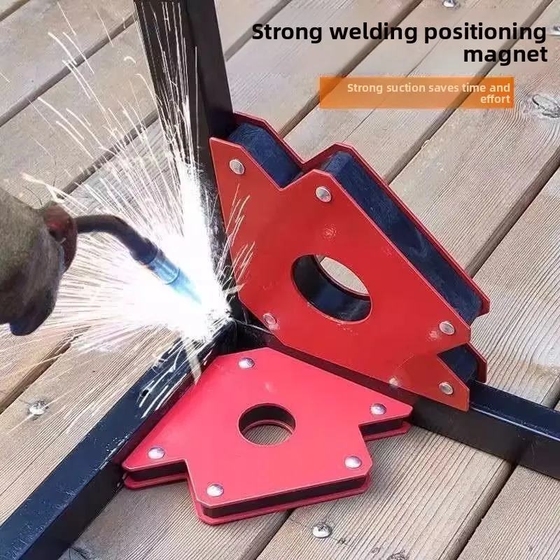 Multi Angle Magnetic Welding Holder, Strong Suction Magnet, Right Angle Bevel Locator, Auxiliary Fixing Tool for Welding