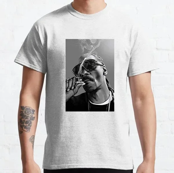 Summer Snoop Dogg Hip Hop T Shirt uomo donna Rap Singer Hip Hop Dj Fashion T-Shirt Rock Kid Harajuku Tees uomo abbigliamento Tee