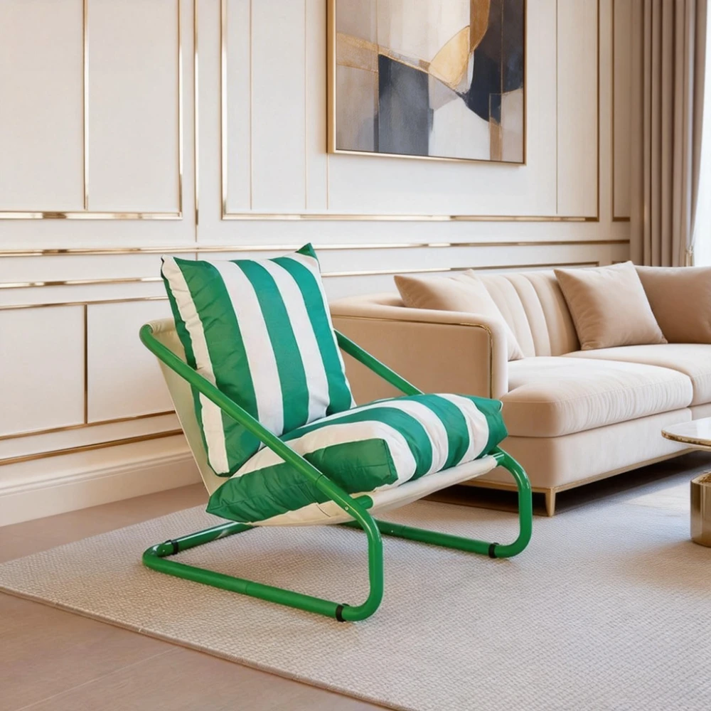 

Home Leisure Single Chair, Modern Lazy Sofa Chair for Adults, Comfortable Living Room Balcony Chair, Recliner Lounge Chair