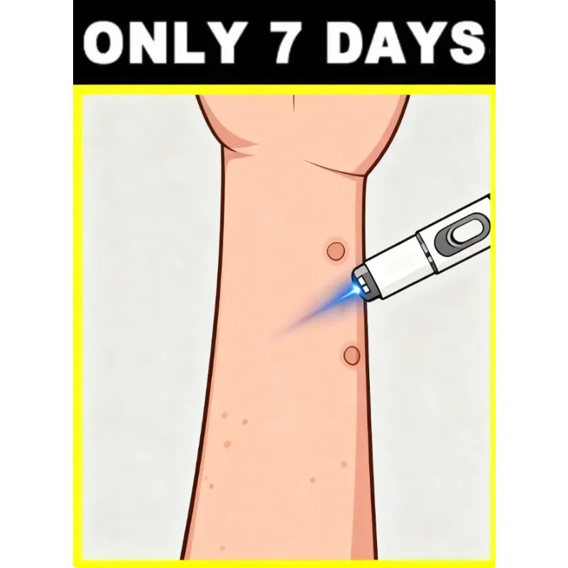 

Лазерная ручка точно удаляет бородавки без нумерания или разрушения03