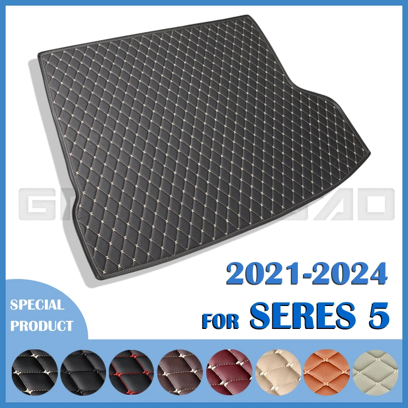

Car Trunk Mat For Seres 5 2021 2022 2023 2024 Custom Cargo Liner Carpet Trunk Cover boot pad Interior Accessories Auto part