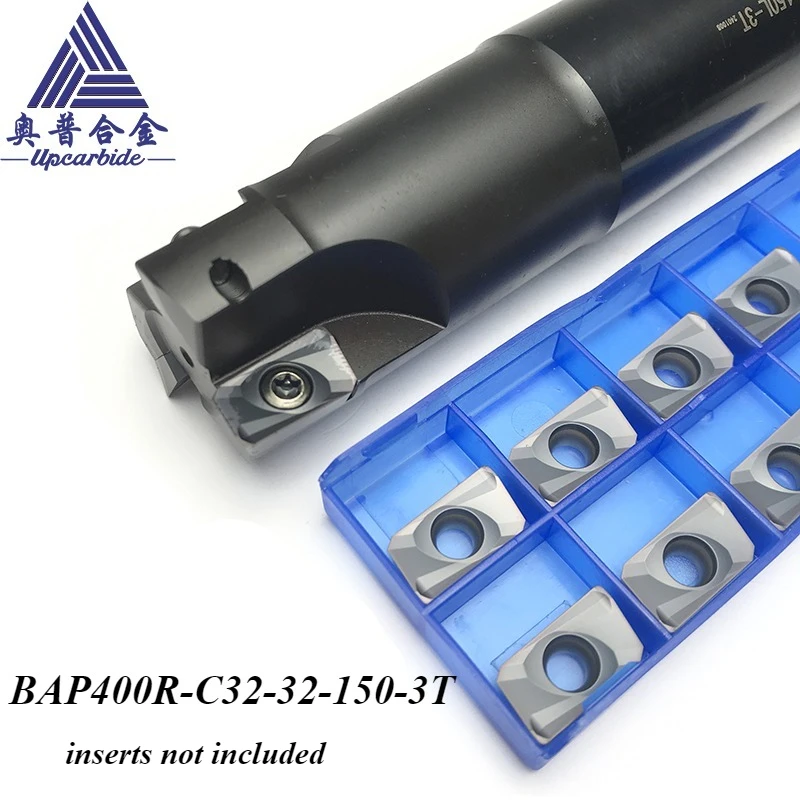 BAP400R CNC Tools Corn Milling Cutters Square shoulder step Endmill Holder for  APMT16 Carbide Inserts