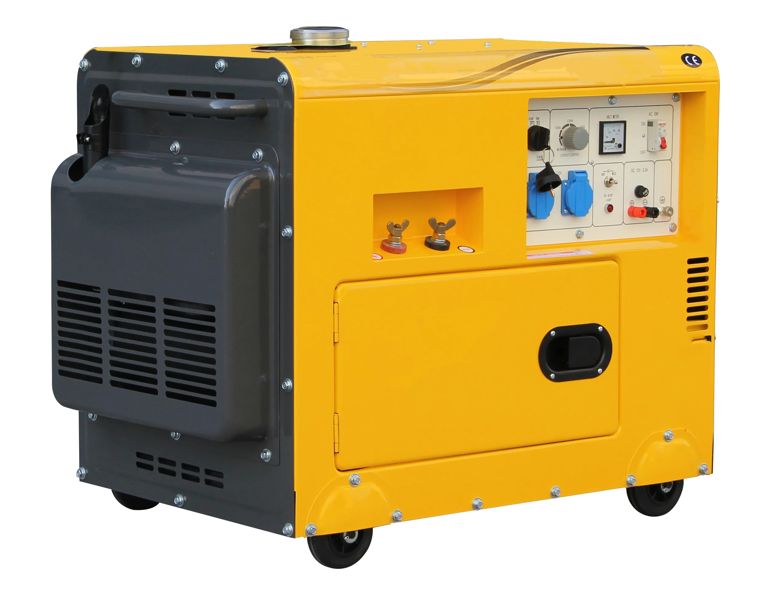 5KW/6KW Portable 'Diesel Genset | 60Hz Silent Design | Emergency Power |Household Use