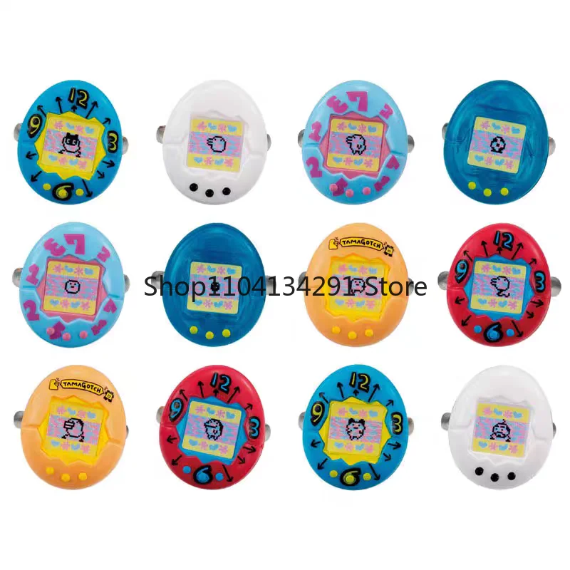 

Оригинальная капсульная игрушка Bandai Pet Ring, миниатюрная модель домашнего животного в стиле ретро, детская подарочная фигурка