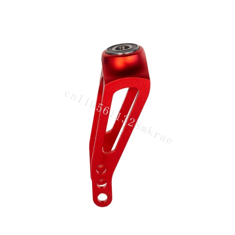

Red aluminum bearing wheelchair front fork accessories for new rehabilitation treatment products