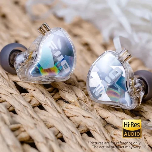 Imagen 2 del producto FiiO JD10 auriculares intrauditivos con cable Audio de alta resolución auriculares de música estéreo de graves HIFI auriculares deportivos para juegos hidiza