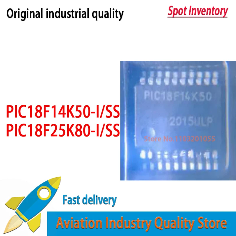 PIC18F 5 unids/lote PIC18F14K50-I SS PIC18F14K50 18F14K50 SSOP20 PIC18F25K80-I/SS 18F25K80