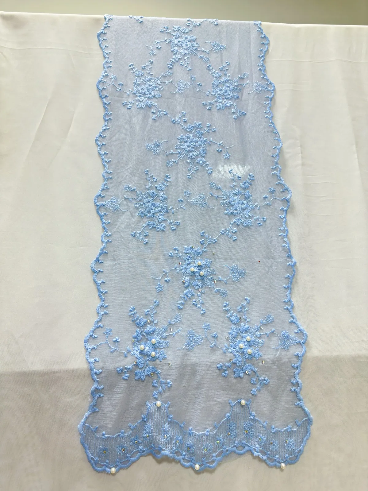 New Lace Scarf Women Lightweight Hijab Elegant Print Silk Neckerchief Shawl Wraps Headband Handle Hair Accessories Bandana 2026 view 6