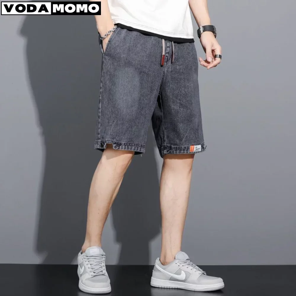 

New Men's jeans Denim Shorts Summer Thin Shorts Fashion Relaxed Casual pants Fashion 5 Crops y2k ropa hombre cargo shorts men