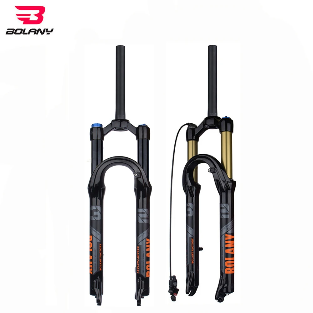 Bolany-Mountain Bike Suspension Fork, Oil Damping Fork, MTB 29 inch Air Fork, 27.5 inch Shock Absorber, Front Air Suspension