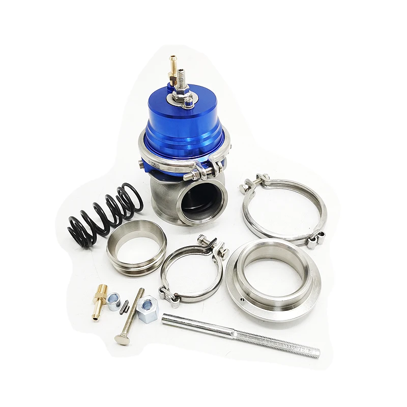 60mm Wastegate Turbo External Kit With V-band Flange & Clamp Universal Turbo External Waste Gate for Turbo Manifold