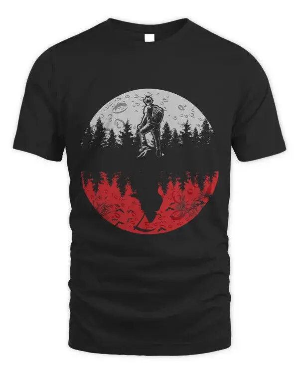 

Halloween Blood Moon Grim Reaper Gift - Unisex Standard T-Shirt