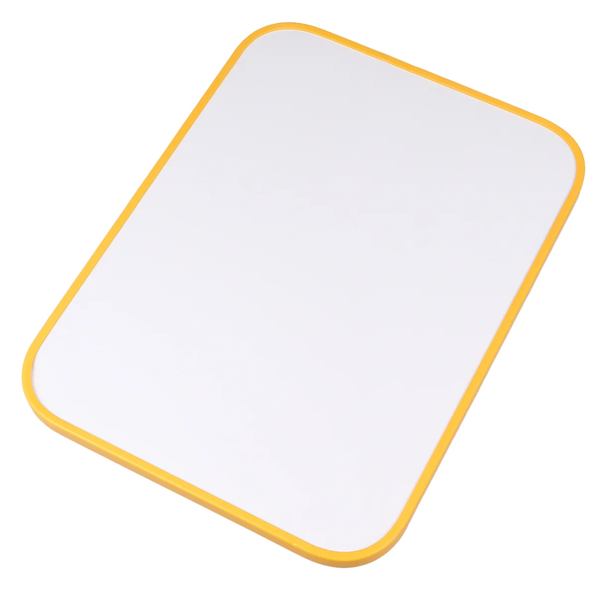 1 قطعة السبورة المغناطيسية 21X28 سنتيمتر البلاستيك الأصفر لوحة رسائل معدنية للرسم الكتابة أداة التعلم النشاط التعليمي #5