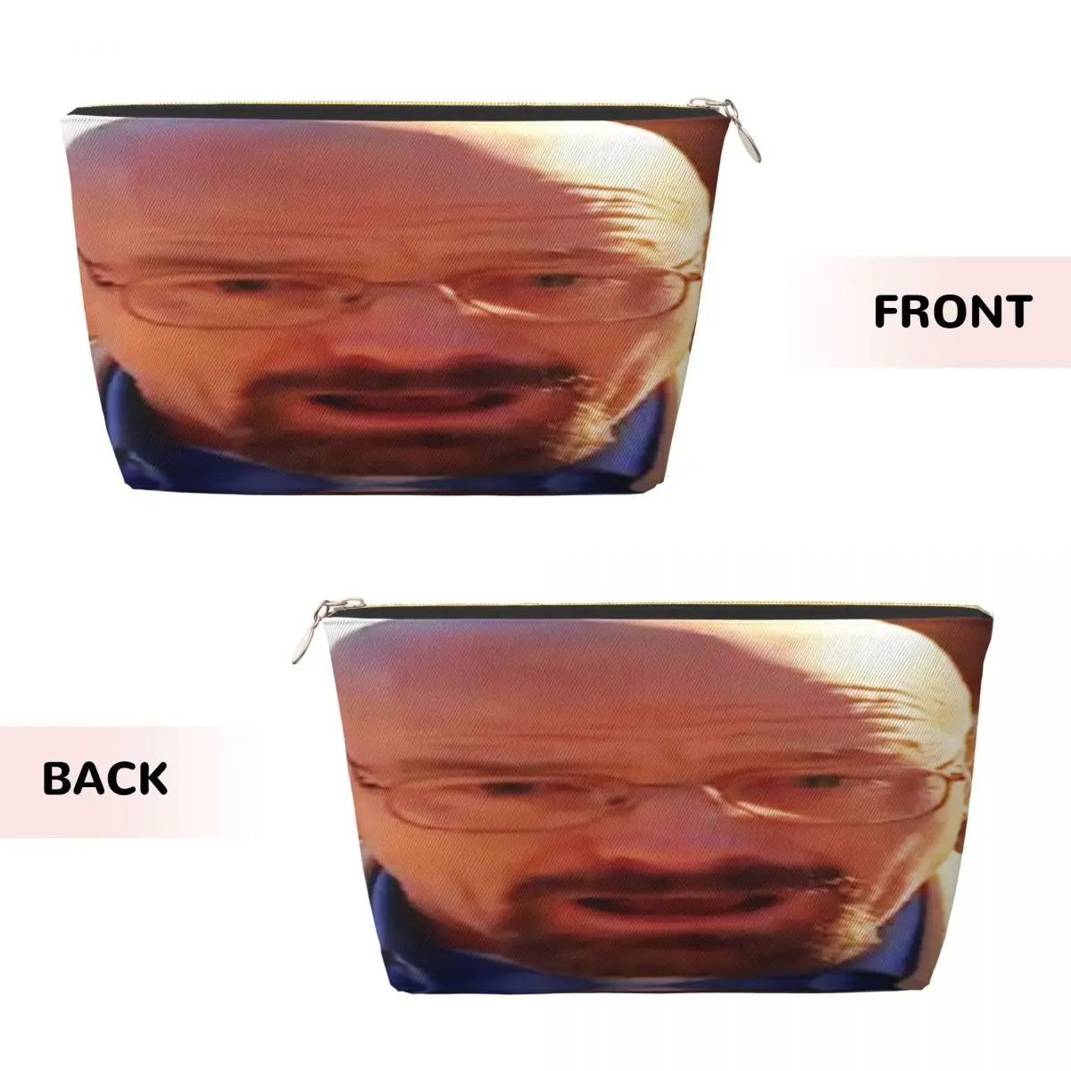 Custom Travel Stretched Walter White Toiletry Bag Portable Breaking Bad  Makeup Cosmetic Organizer Beauty Storage Dopp Kit Case