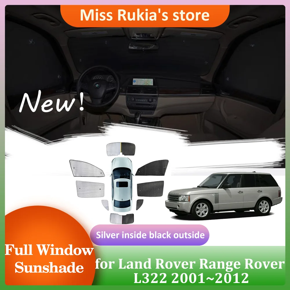 

Car Sunshades for Land Rover Range Rover L322 2001~2012 Roof Windows Sun Visor Windshield Pad Curtain Sunroof Cover Accessories