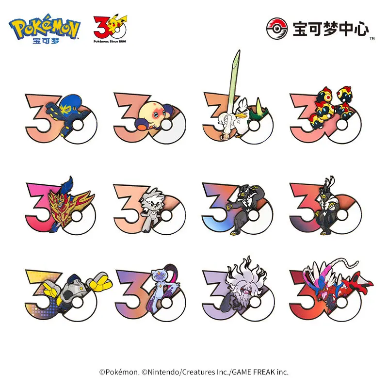 Genuine Pokémon PTCG 30th Anni - Anime Merchandise Types ulasan dan harga