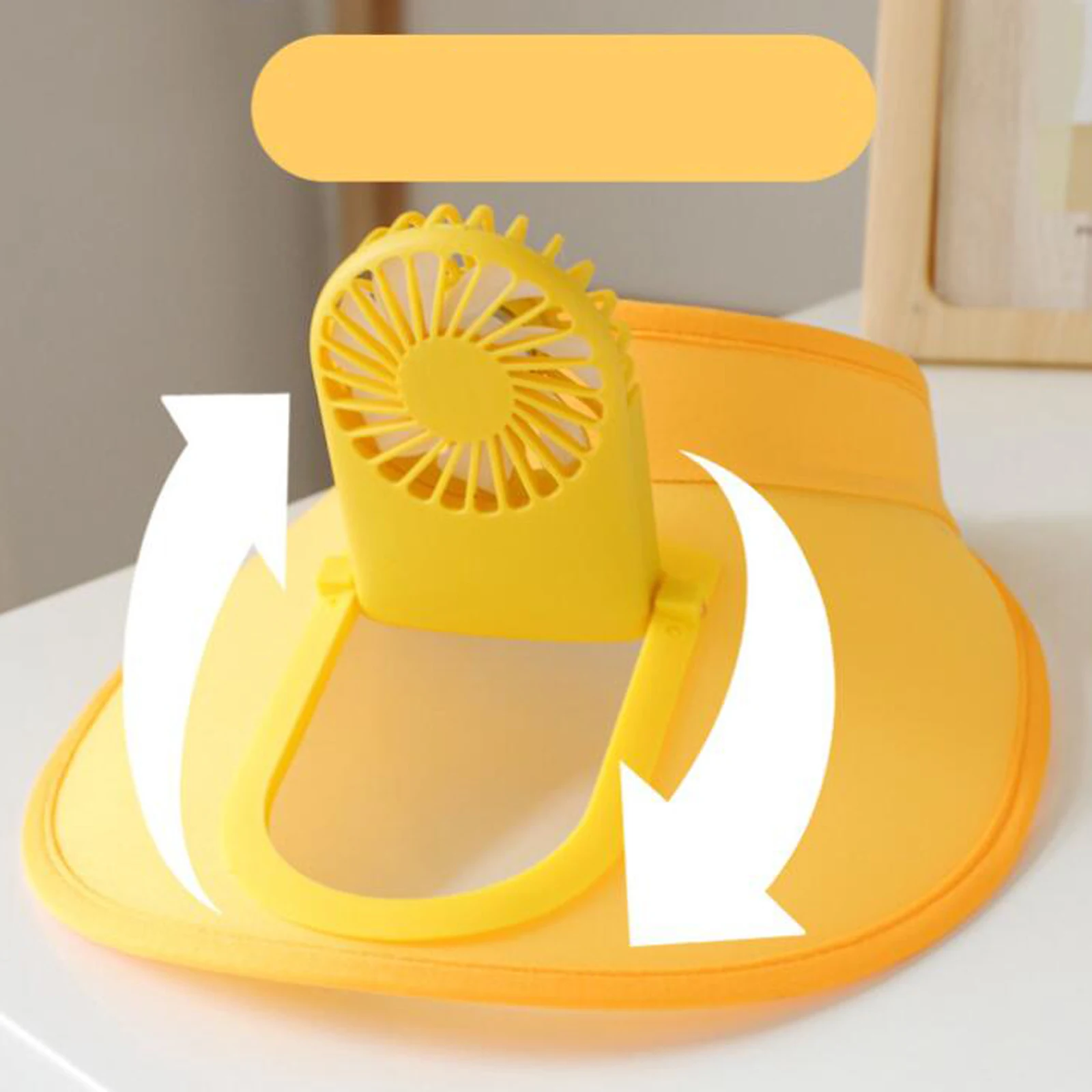 Children Breathable Cooling Fan Hat Sunscreen Fan Sun Visor Hat Cooling Peaked Cap Hat Usb Charging Hat Fan For Sport Ou V2U0