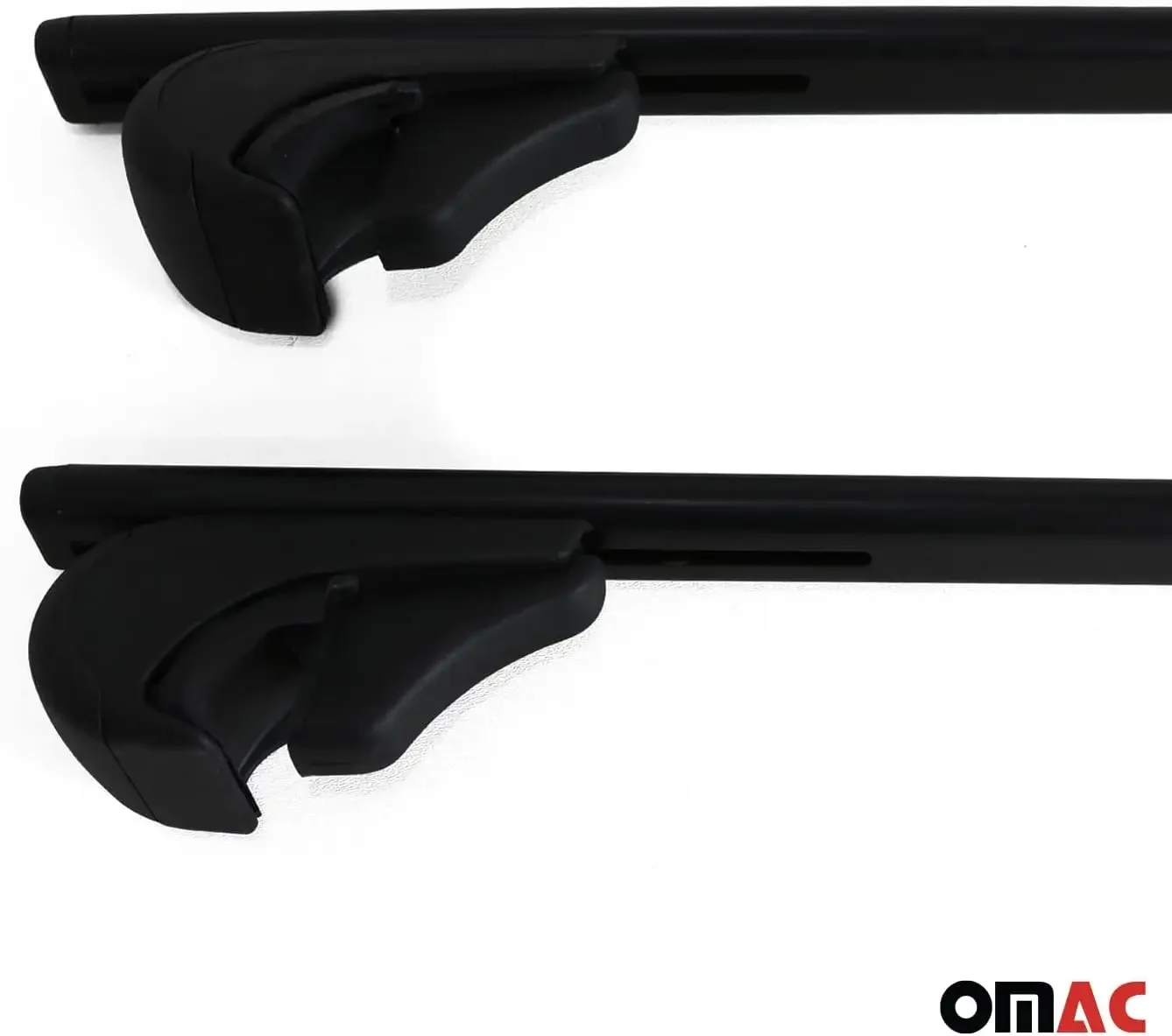 Rak atap lintas bar bagasi pembawa tahan lama untuk Mazda CX-9 2007-2015 hitam 2 Pcs anti-maling untuk perjalanan Kayak kano Surf Ski Sn