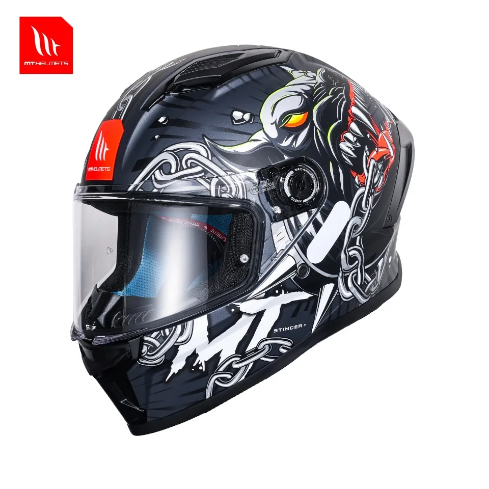CULMETES DE MOTOCICLETA MT STINGER 2 NEGRO AKIN INTERIOR DE VENTILACIÓN DE DEDUCCIÓN RÁPIDA