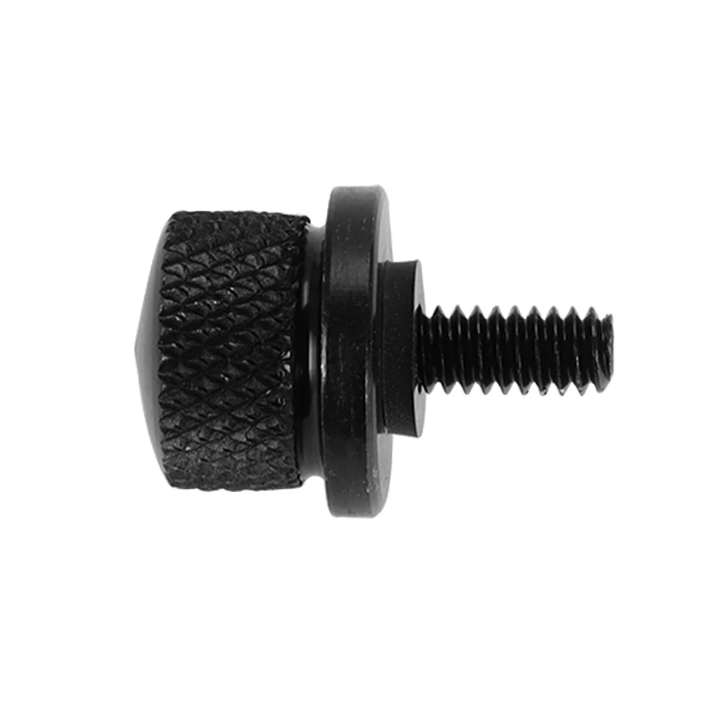 Motorcycle Seat Bolt Tab Screw Black Chrome for Harley Road King Street Glide Ultra Sportster XL883 Dyna FXDB Softail Fatboy