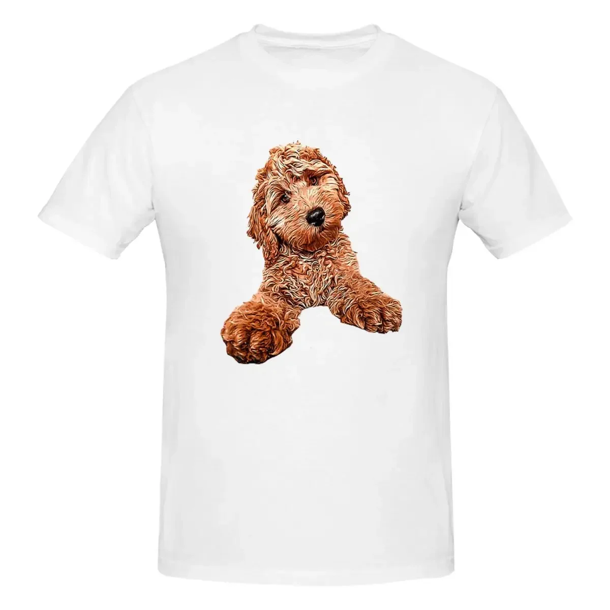 Cavapoo Labradoodle Goldendoodle Poodle Mix 100% Cotton T-shirt Unisex Fashion T Shirts Men Round Neck Short Sleeve S-6XL