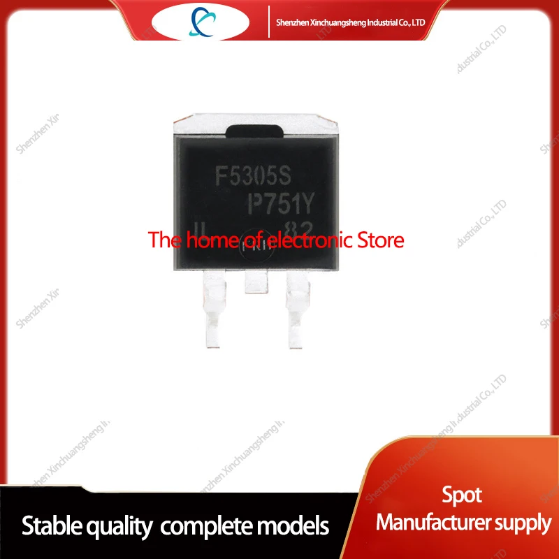 10PCS New Original IRF5305STRLPBF TO-263-3 PChannel 55V 31A   PatchMOSFET IRF5305STRLPBF