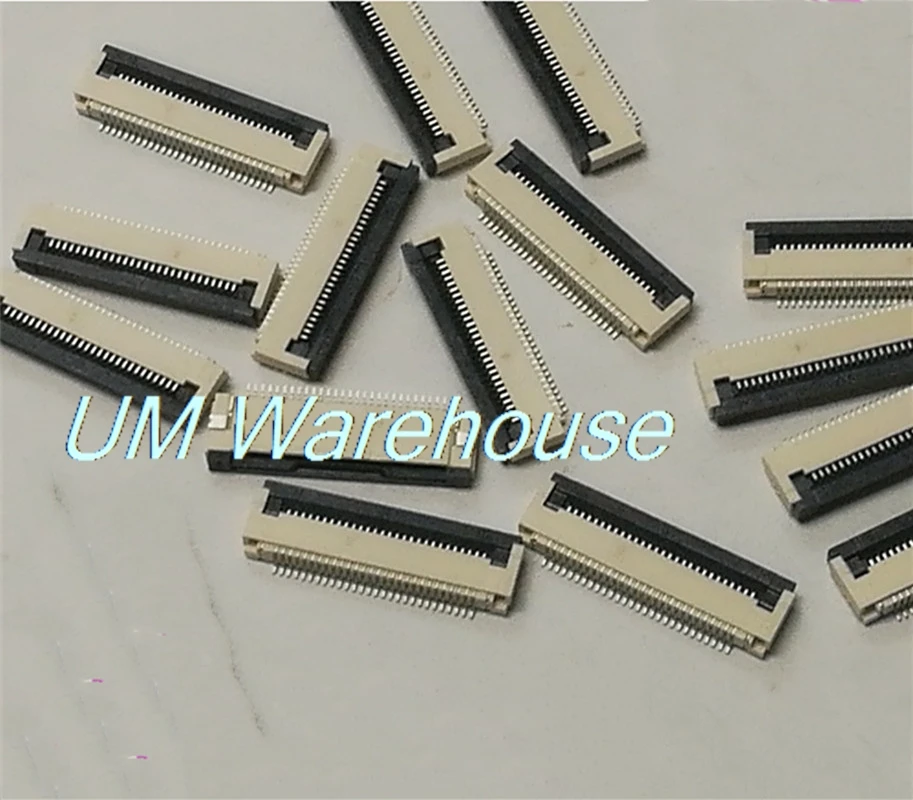 

500pcs FPC/FFC Socket 0.5MM Flap turn to 4P 5P 6P 7P 8P 40P---60PIN Connector