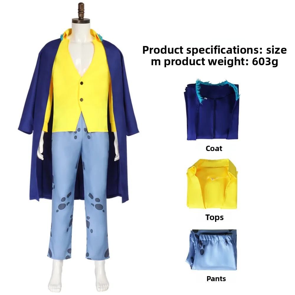   Disfraz de Cosplay Traar Law loween, ropa de plang de rol, disfraz tradicional chino para mujer, puesta en escena