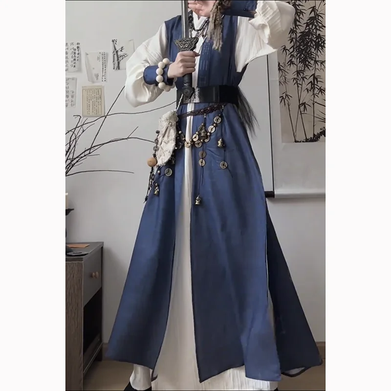 

TGCF 2HA moran Cosplay Costume monk Taoist Cos Dress Hanfu Full Set men women chinese hanfu