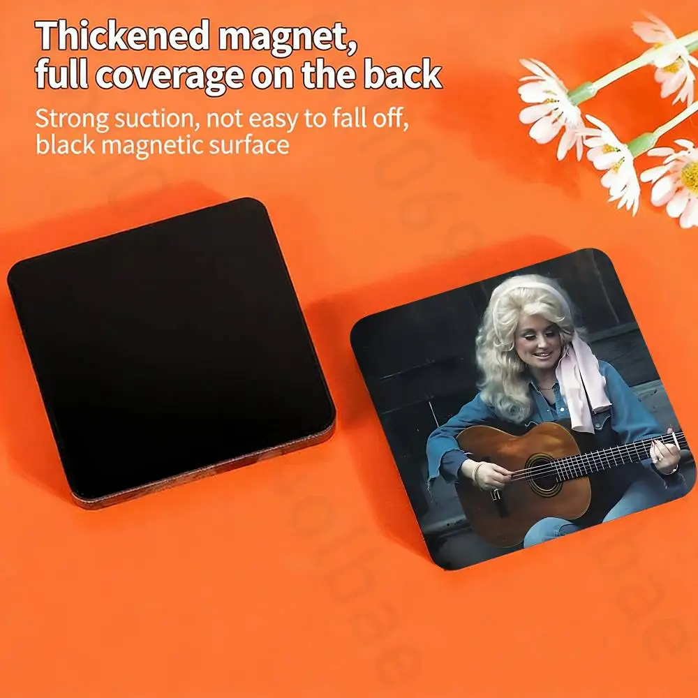 Retro Classic D-Dolly P-Parton Fridge Magnets Magnetic Refrigerator Memorial Gifts For Kitchen Office Locker Travel Home Deco