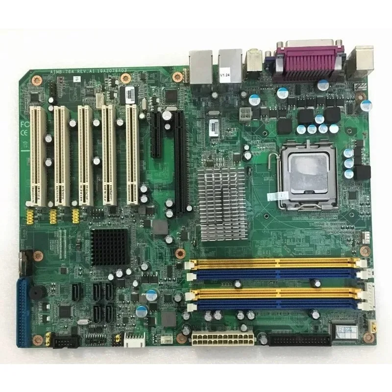 For Industrial computer main board AIMB-764 REV. A1 AIMB-764G2 dual network interface card