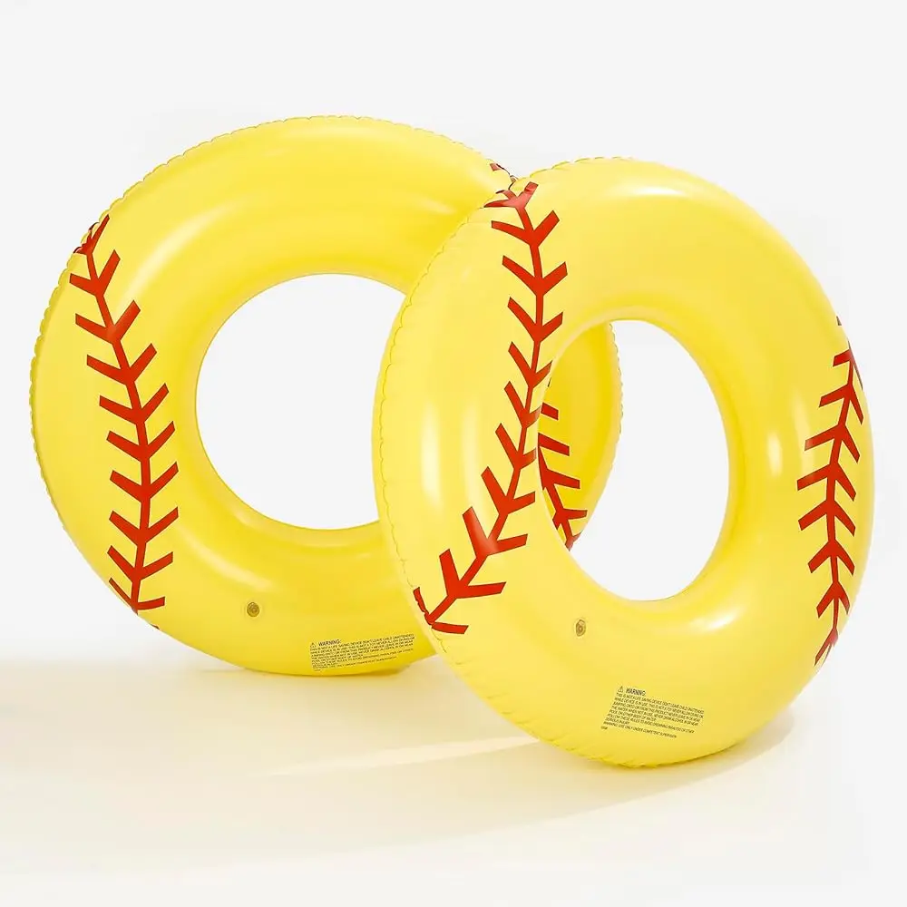 

Надувные матрасы-плоты для бассейна (2 шт.) для взрослых и подростков: бейсбол, футбол, спорт. Надувные круги для плавания, пляжные игрушки для лета.