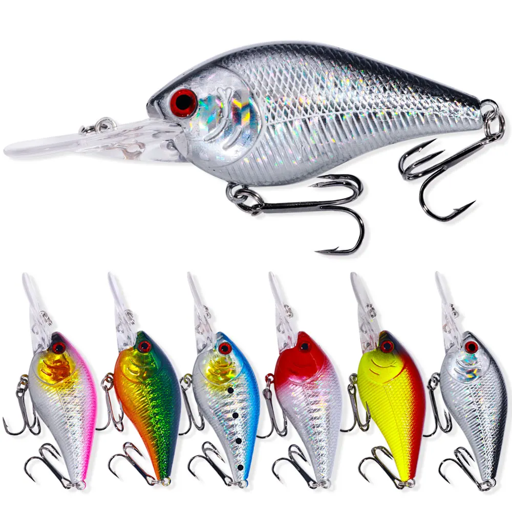 Hengjia Flicker Shad Trolling Crankbait Predator Fishing Lure for Walleye Pike 8.8Cm-12.5G Woblers for Fishing  Artificial Bait