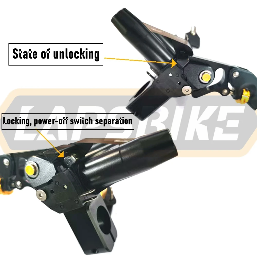 22mm Universal Motorcycle E-Vehicle Modified CNC 14RCS Anti-theft Direct Push Pump Hydraulic Clutch Brake Lever Master Cylinder view 5