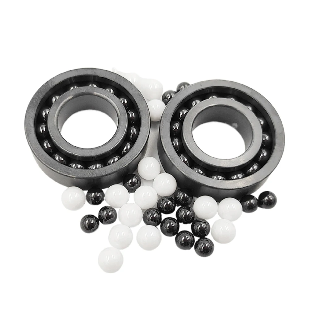 Silicon Nitride Full Ceramic Ball Bearing Corrosion-Resistant Insulation non-magnetic Full Balls Bearings Various sizes