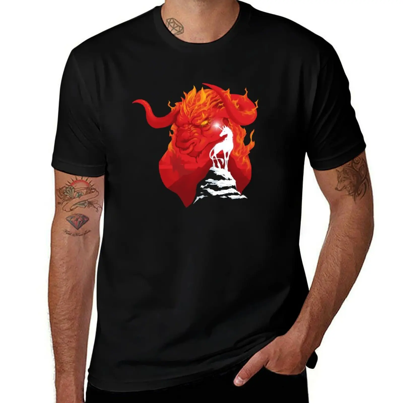 The Last Unicorn T-Shirt gifts for boyfriend Funny t-shirts affliction shirts mens designer clothes