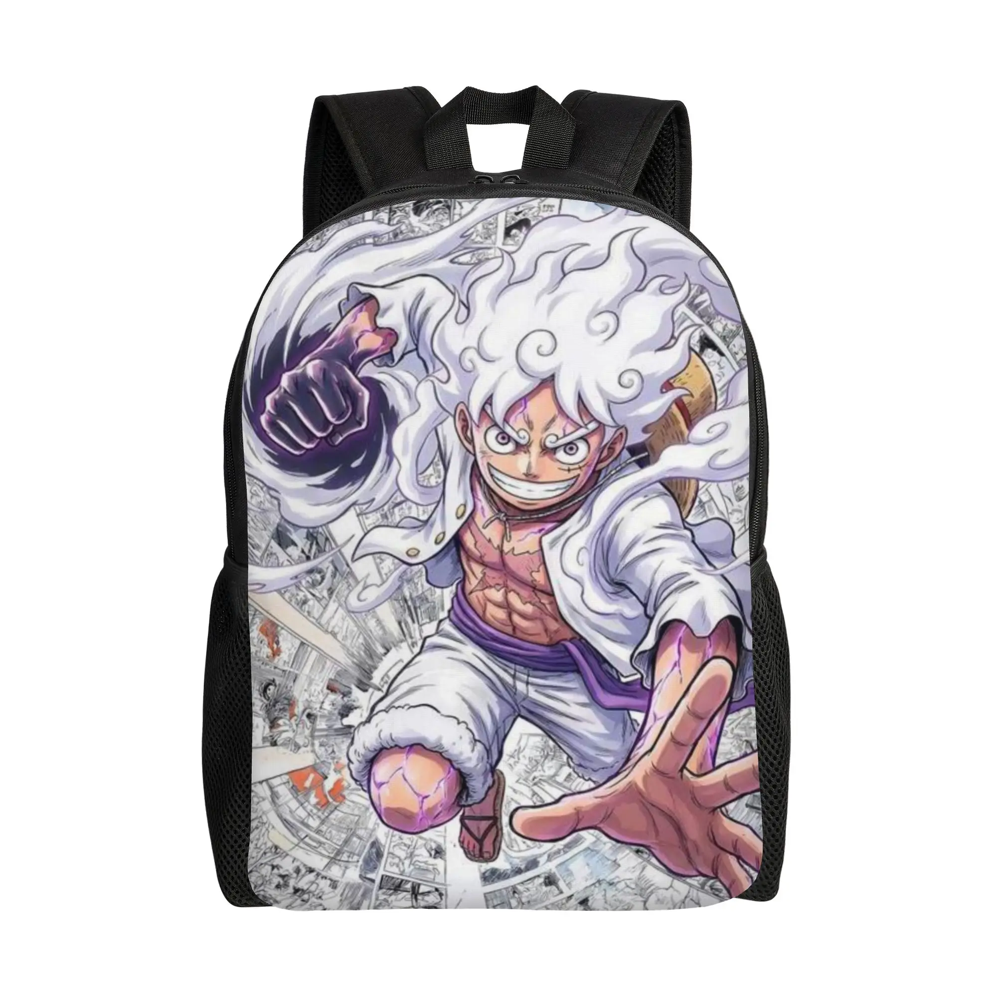 

One Piece Laptop Bag Back to school season Pirate King Anime Fashion Backpack